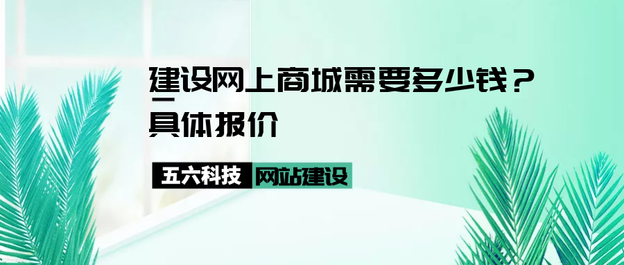 建設(shè)網(wǎng)上商城需要多少錢(qián)？具體報(bào)價(jià)